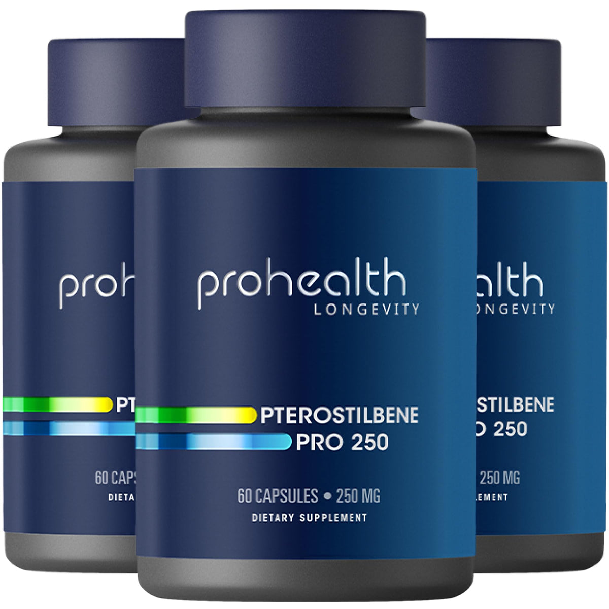 ProHealth Pterostilbene, absorption 4x supérieure, protection antioxydante améliorée.