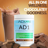 Project AD AD1 : arôme chocolat, texture agréable pour une expérience quotidienne.
