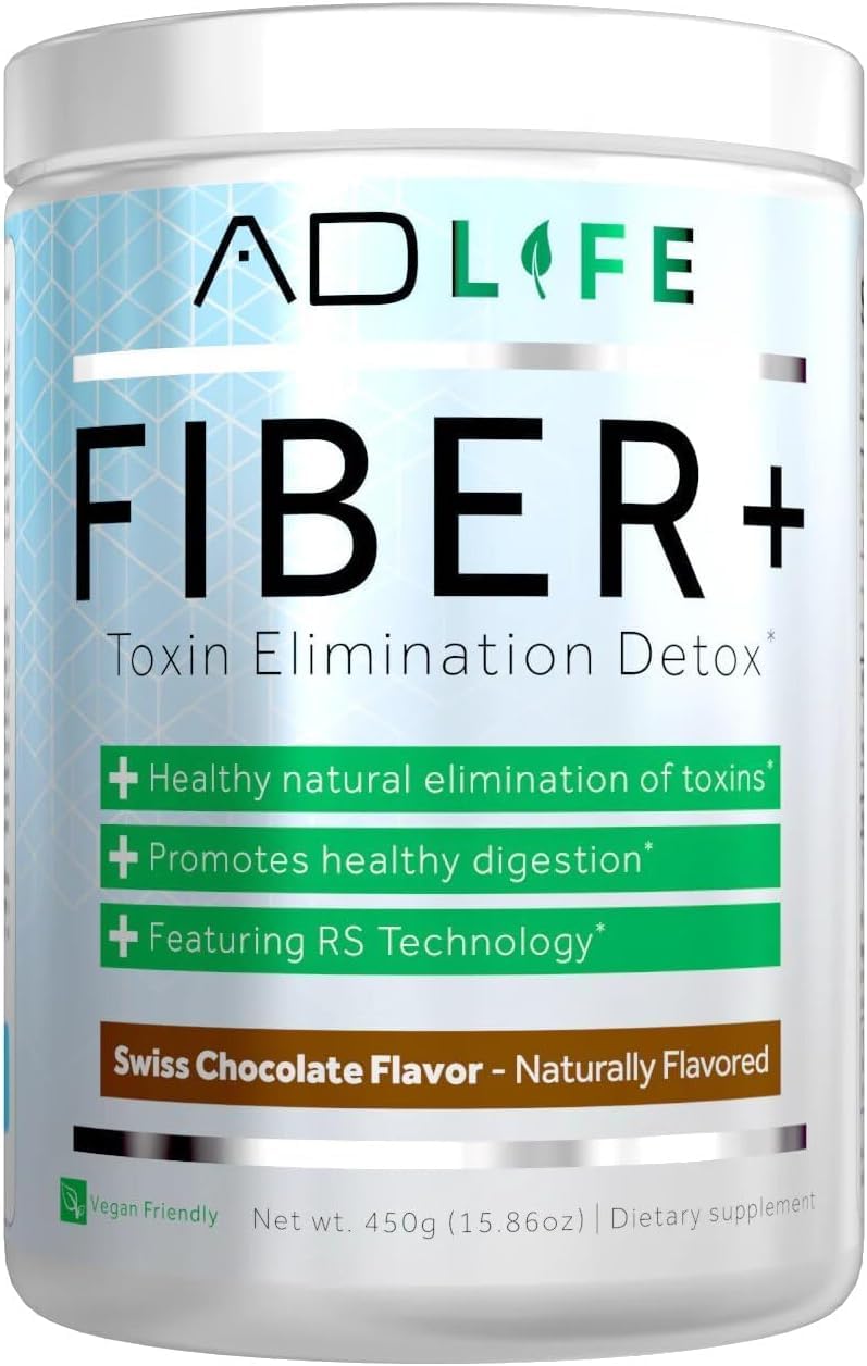 Project AD Fiber+ poudre chocolat: soutient la digestion et la régularité intestinale au quotidien