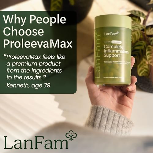 ProleevaMax: racine de ginseng soutenant énergie et concentration naturelle.
