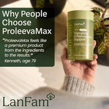 ProleevaMax: racine de ginseng soutenant énergie et concentration naturelle.