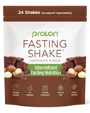 Prolon mélange chocolat verser dans un verre pour démarrer la journée rapidement.