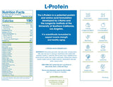 Prolon Protéine Végétale Tableau nutritionnel pour plan de repas équilibré.