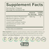 Prominent Nutrition Berberine Phytosome – capsules faciles à prendre au quotidien