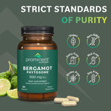 Prominent Nutrition Bergamot Phytosome – étiquette lisible et informations claires pour achat éclairé