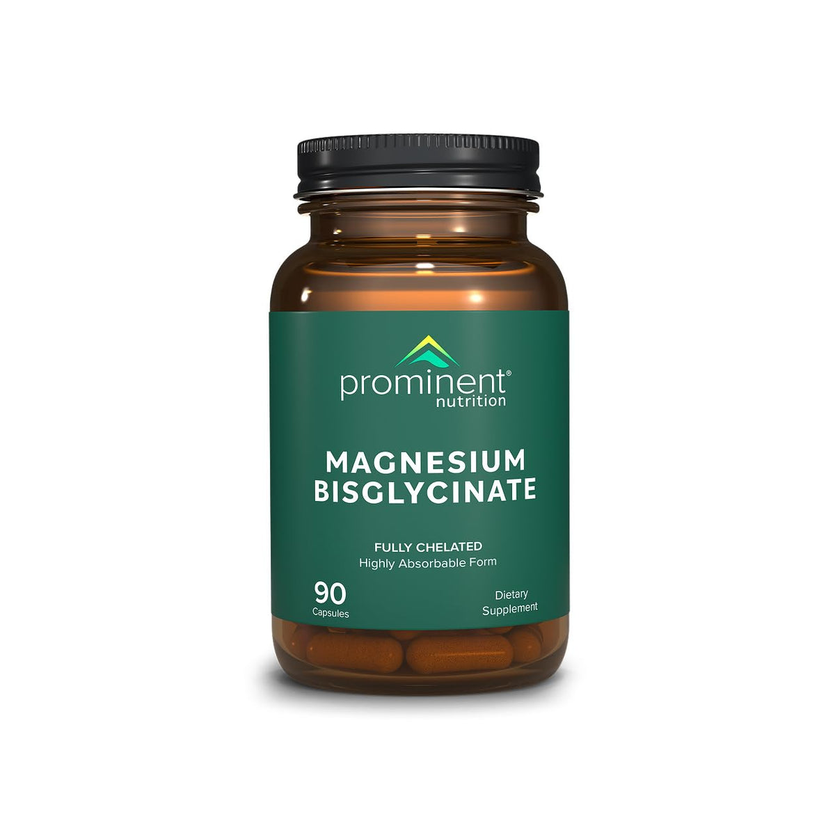Prominent Nutrition Magnésium Bisglycinate Capsules, favorise relaxation et concentration.