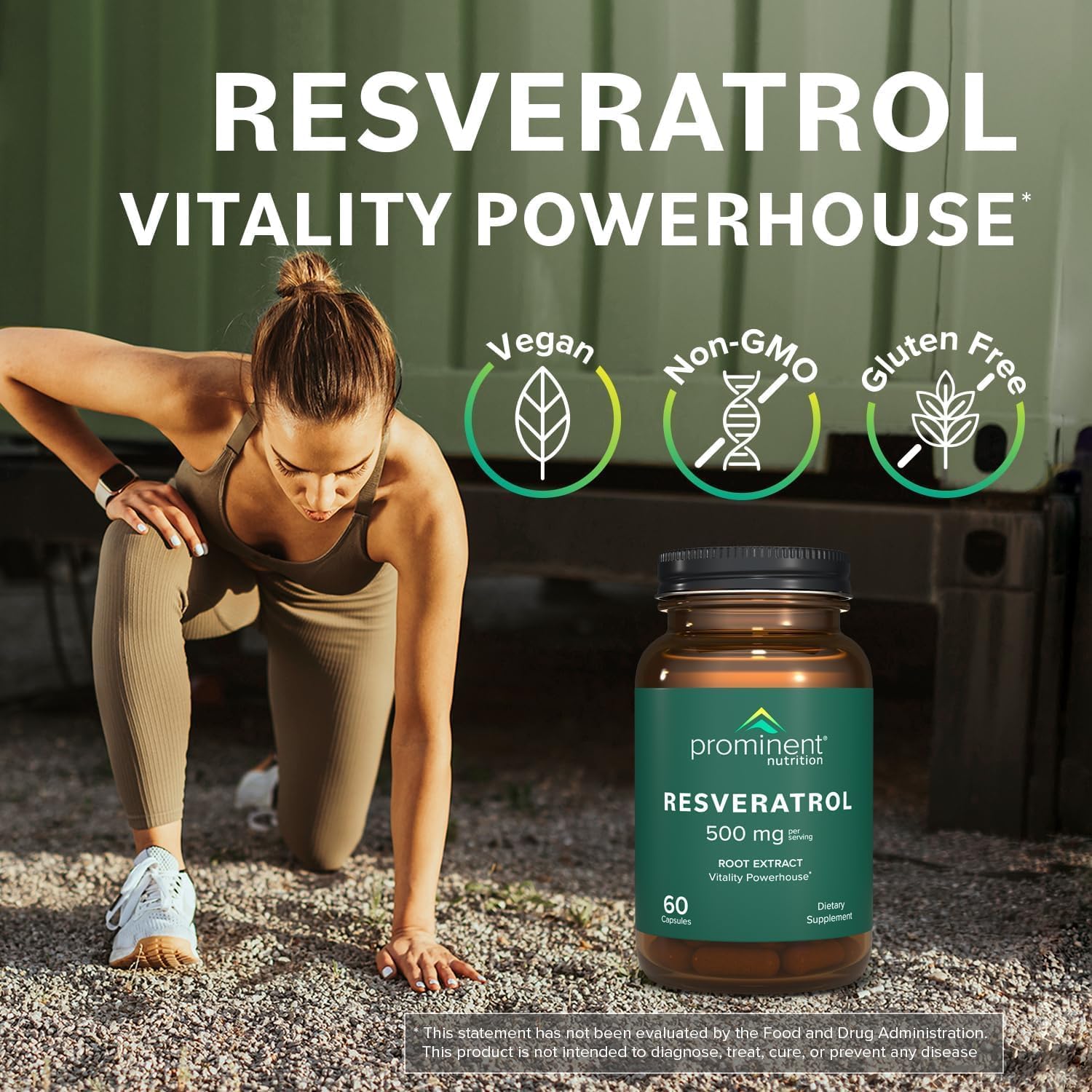 Prominent Nutrition Resveratrol – antioxydant naturel pour le quotidien.