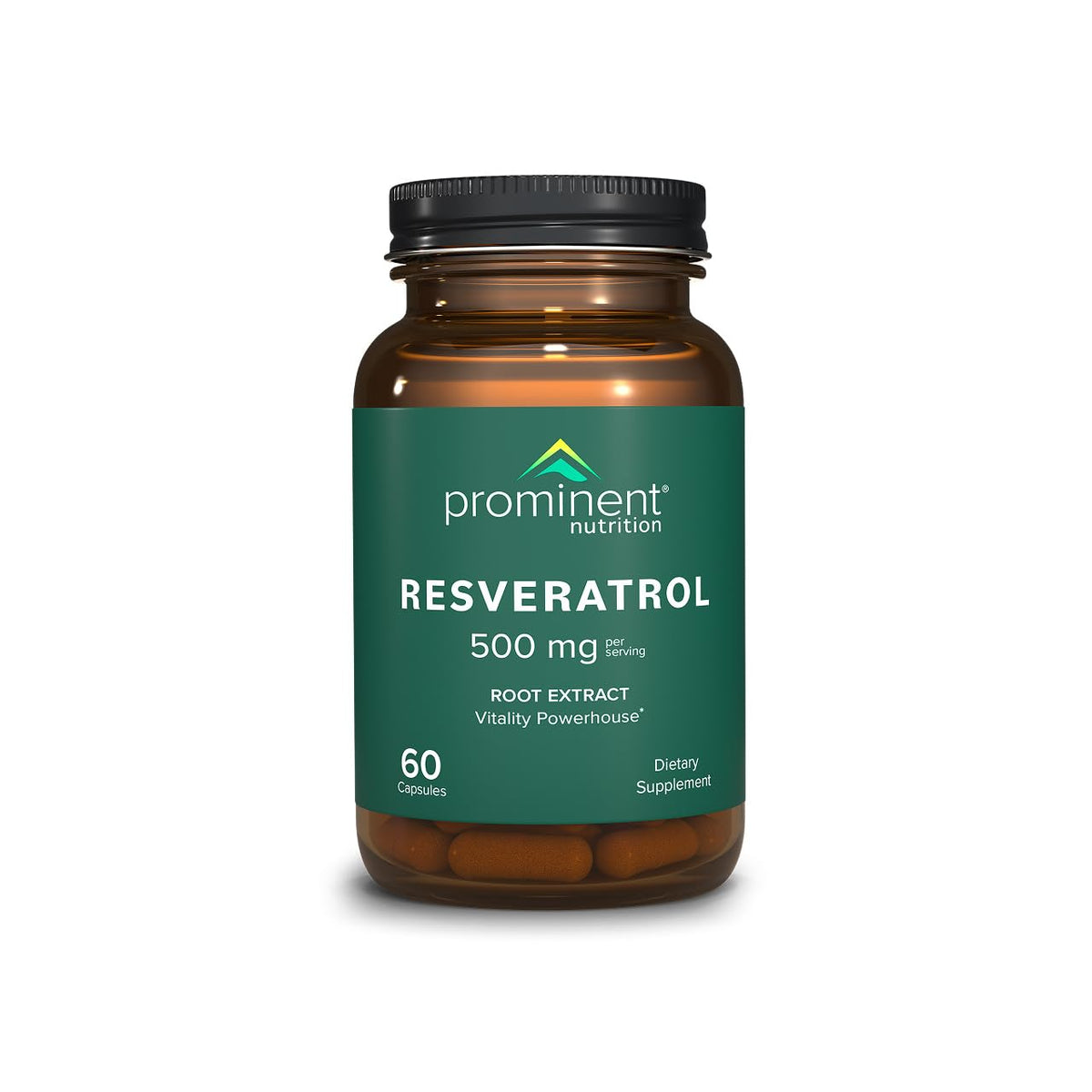 Prominent Nutrition Resveratrol bouteille: complément pur et facile à prendre chaque jour