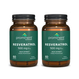 Prominent Nutrition Resveratrol capsules 500 mg – dose pratique et goût neutre.