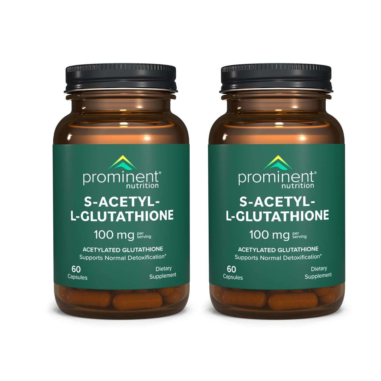 Prominent Nutrition S-acétyl L-glutathion, gélules, soutien foie et détox potentielle