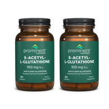 Prominent Nutrition S-acétyl L-glutathion, gélules, soutien foie et détox potentielle