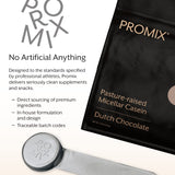 ProMix Nutrition Caseine Protéine: ingrédients simples et transparents