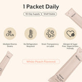 ProMix Nutrition Debloat – trois souches probiotiques, contributions potentielles à la digestion et au confort intestinal.