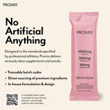 Promix Nutrition, traçabilité et absence d’additifs artificiels.