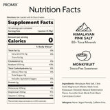 Électrolytes Promix saveur pastèque naturelle et rafraîchissante.
