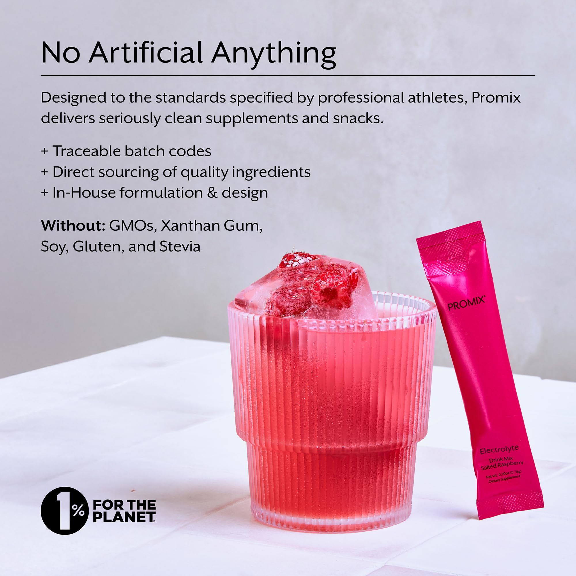 Électrolytes ProMix Nutrition framboise aide à lutter contre la fatigue pendant l’effort