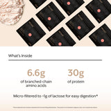 Promix Whey Isolate Arôme Fraise Lait: parfum fruité pour une boisson agréable
