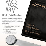 Promix Whey Isolate Préparation Boisson: mélange rapide pour une boisson post-entraînement