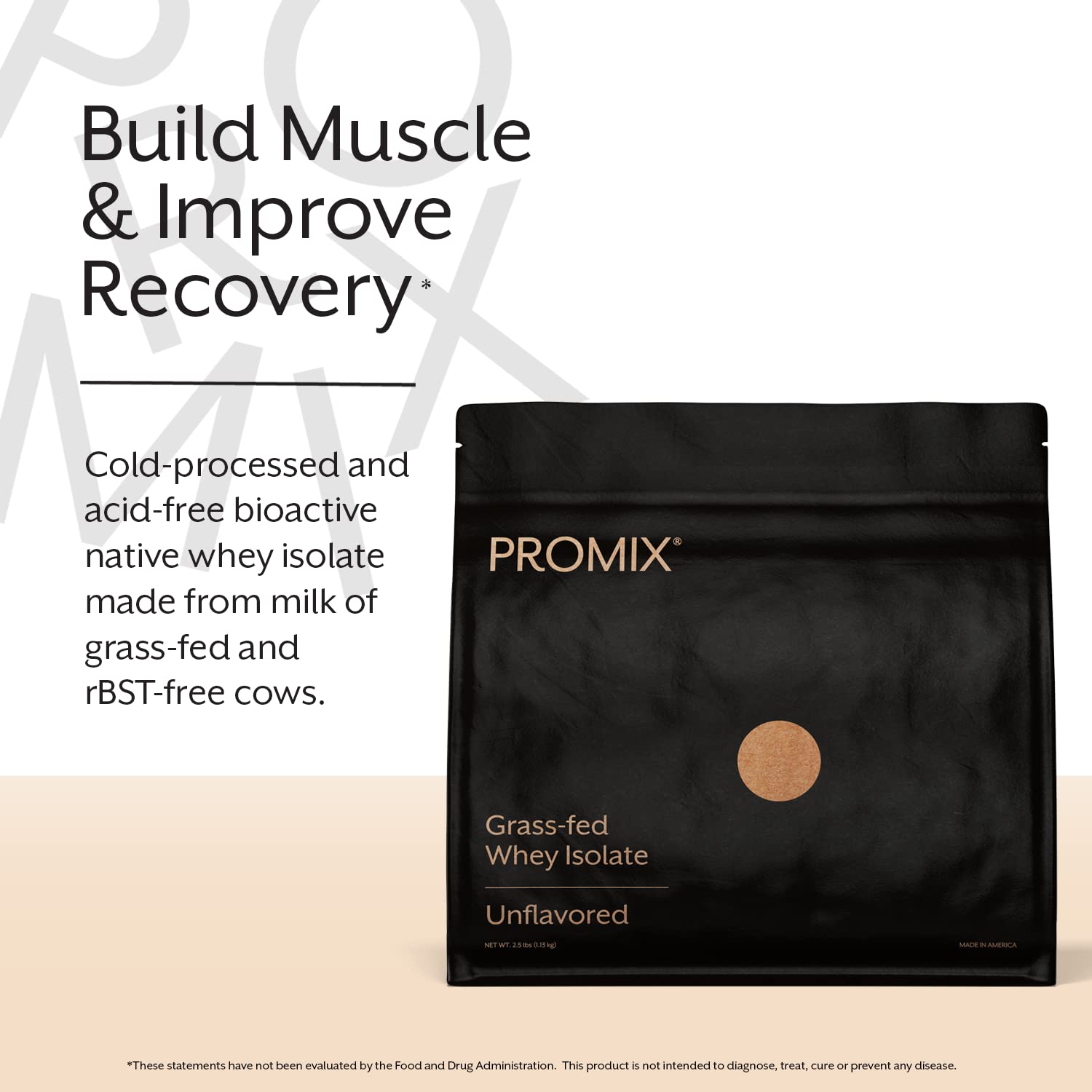 ProMix Nutrition Whey Isolate : vaches nourries à l’herbe, base naturelle et riche en protéines