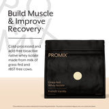 ProMix Nutrition Whey Isolate Vanille — dosette, dosage rapide pour boisson protéinée