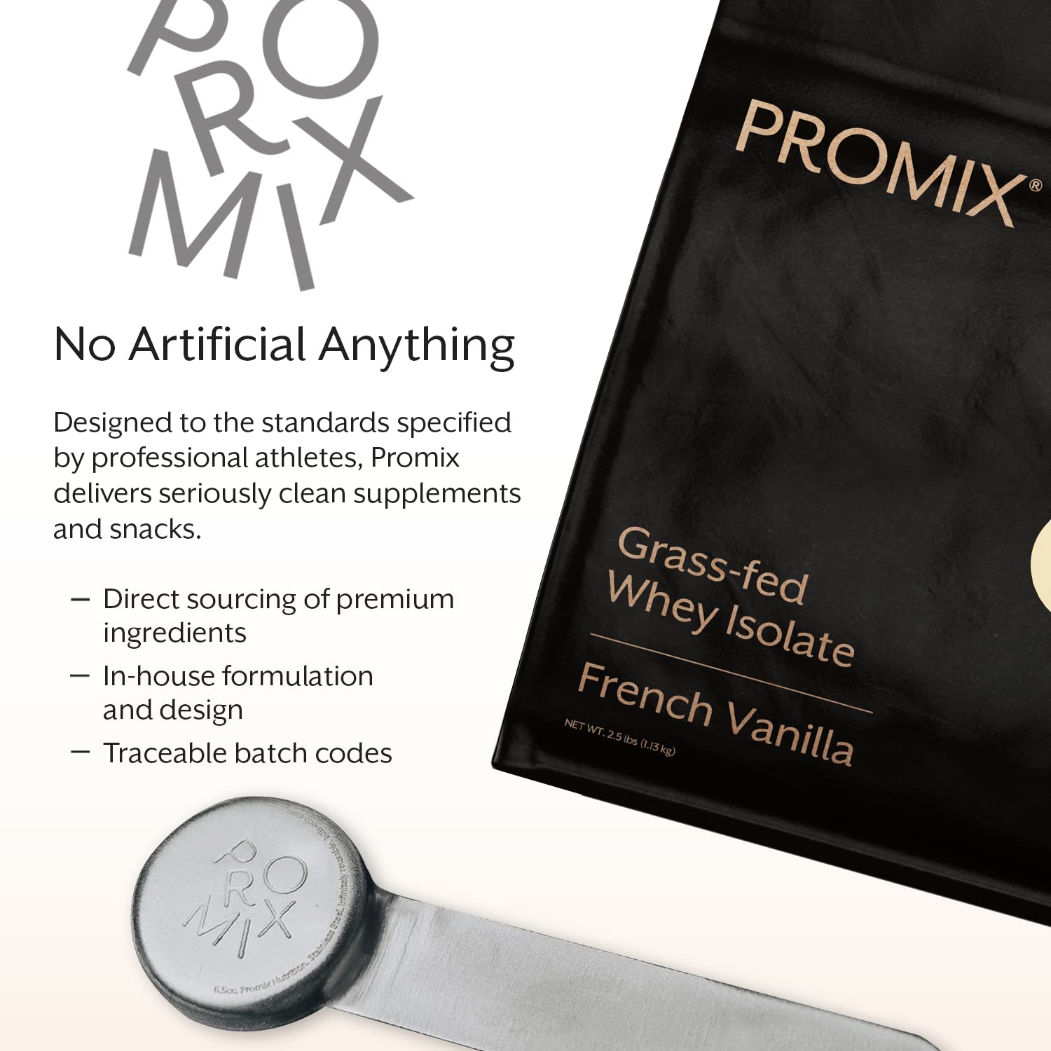 ProMix Nutrition Whey Isolate Vanille — protéine sans gluten et régime cétogène pour votre boisson