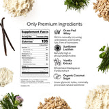 Ingrédients naturels Promix Whey Vanilla, sans gluten ni OGM