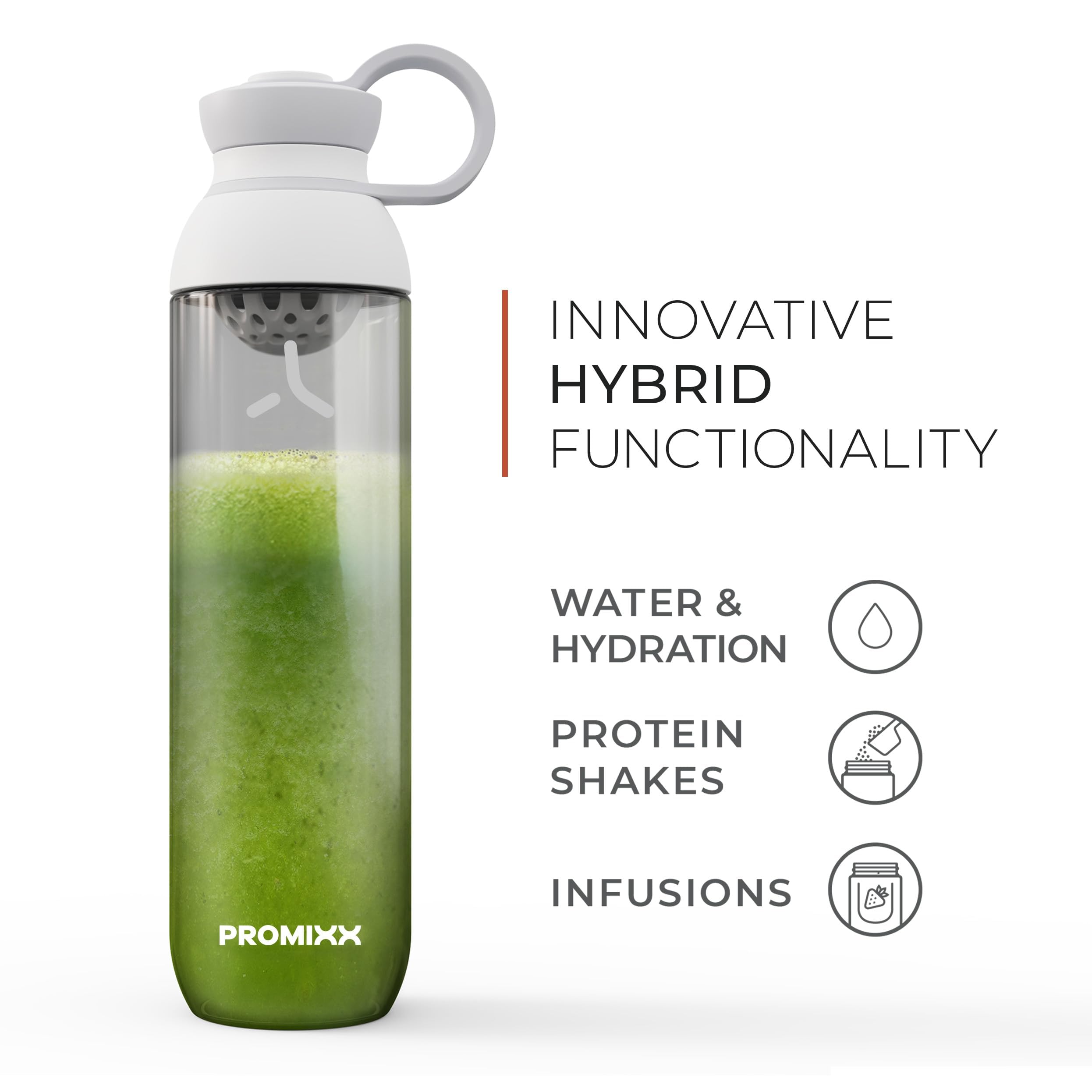 Promixx FORM facile à transporter dans un sac pour les déplacements.