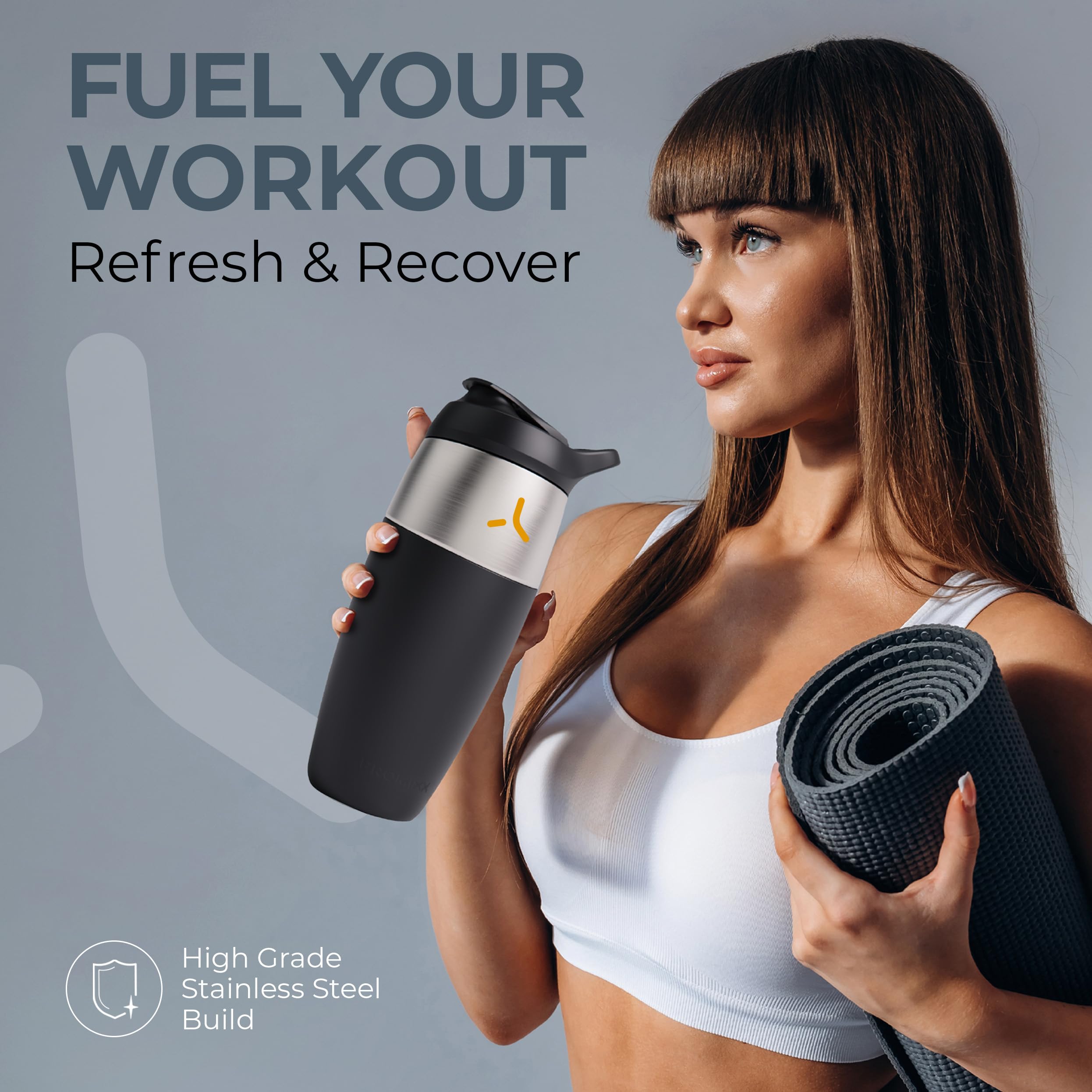 Promixx Ouverture large, remplissage et nettoyage facilités.