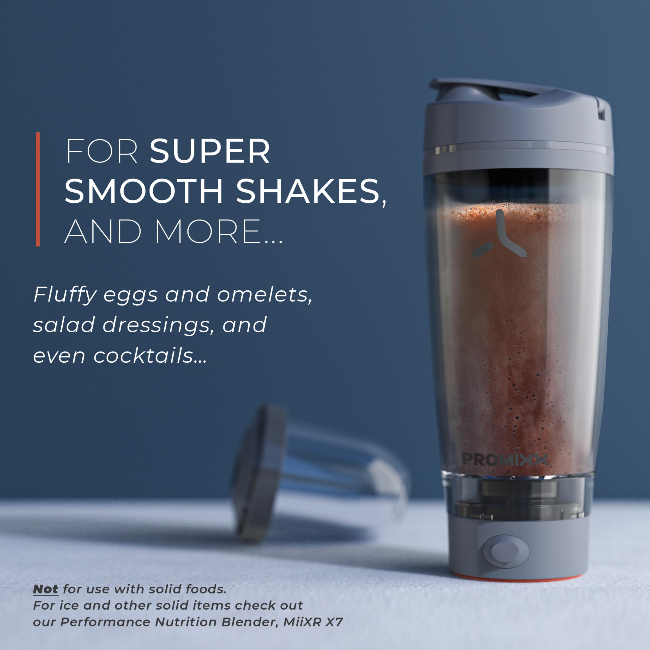 Promixx Pro – capacité environ 600 ml pour protéines et compléments.
