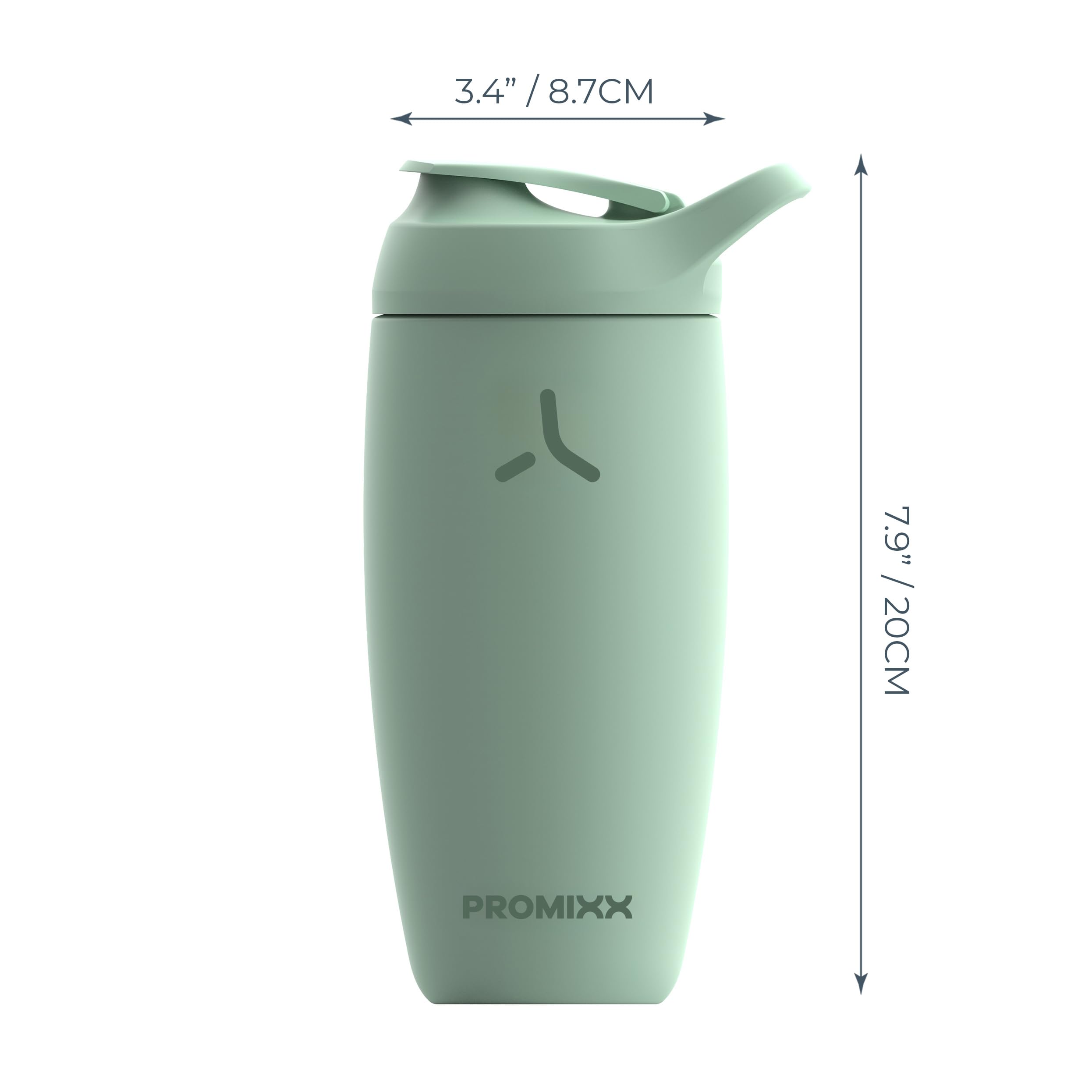Promixx Pursuit, capacité 532 ml affichée, choix adapté pour portions adaptées.