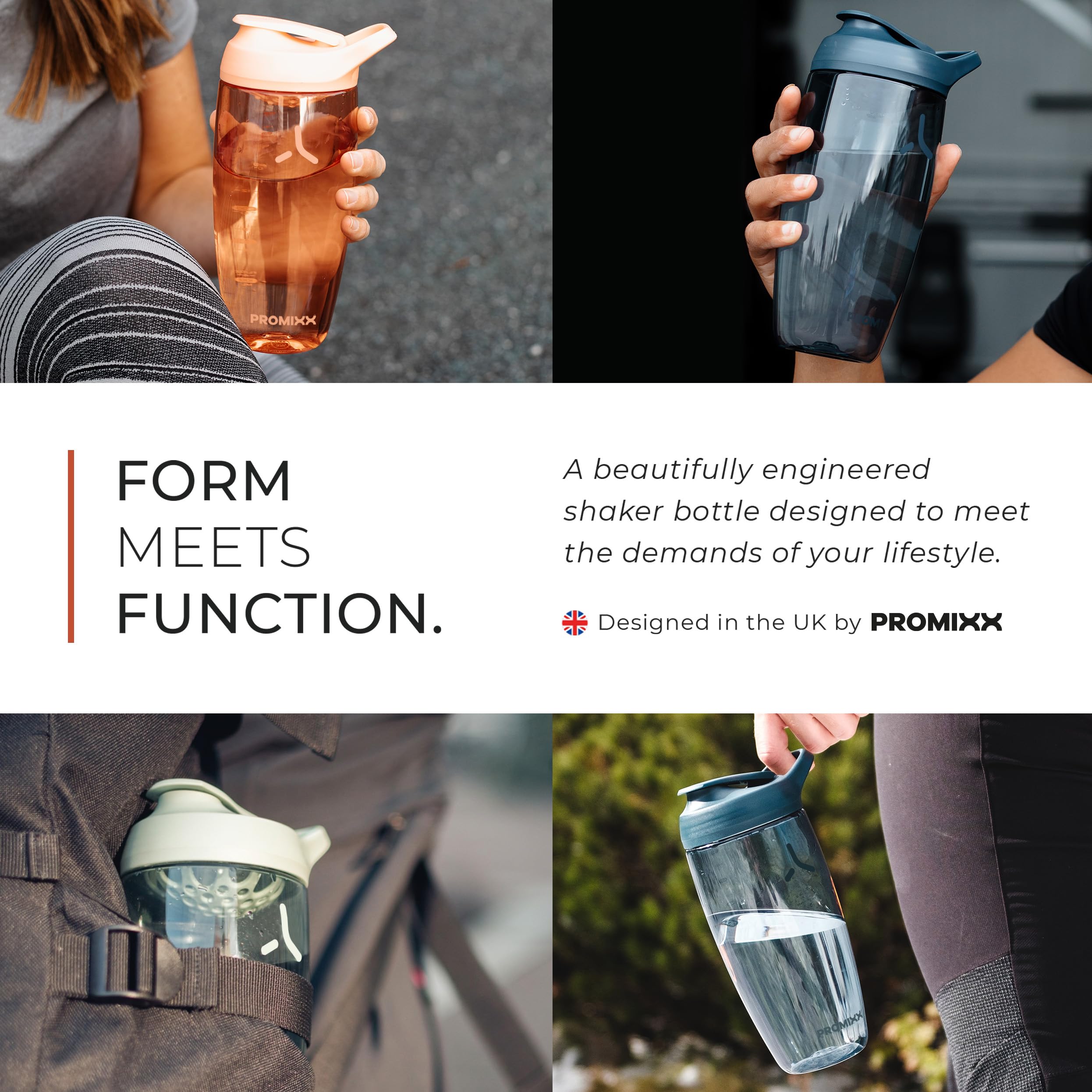 PROMiXX Pursuit graduations doubles en ml et onces liquides