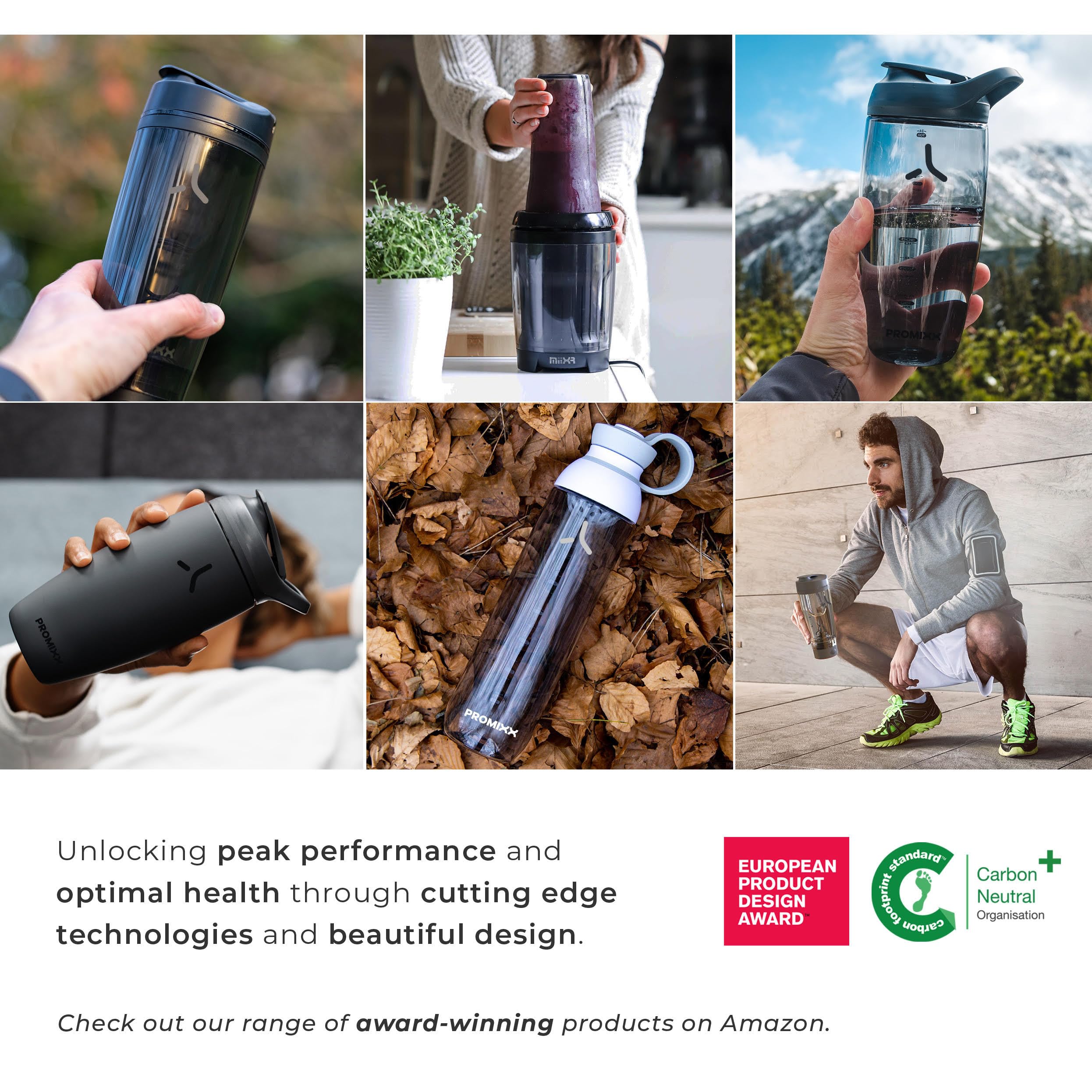 PROMiXX Pursuit utilisation polyvalente pour protéines et smoothies