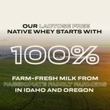 Dose-protéine Pronativ whey native, contrôle précis des portions