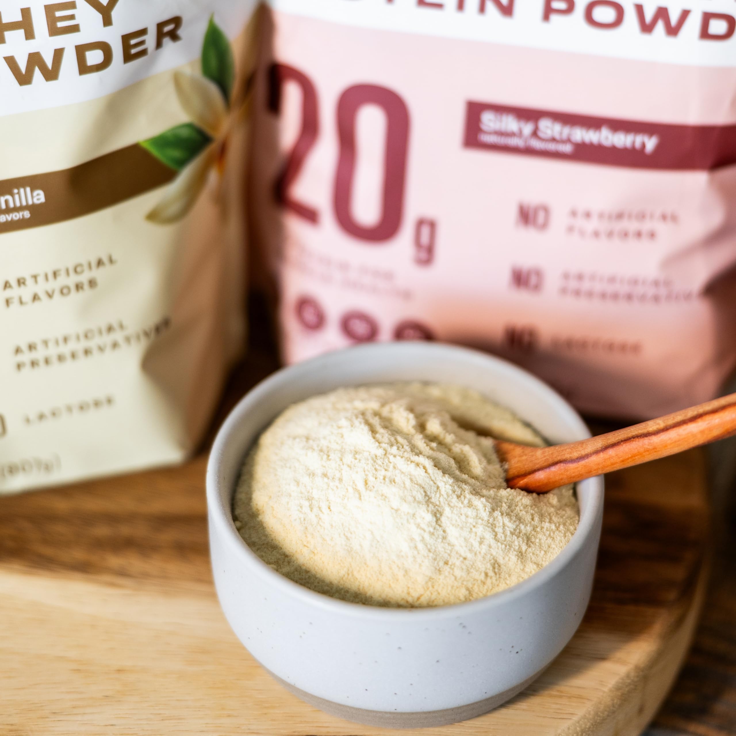 Pronativ whey native sans lactose, adapté pour tolérance lactose.