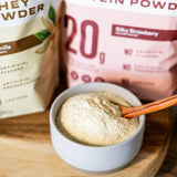 Pronativ whey native sans lactose, adapté pour tolérance lactose.