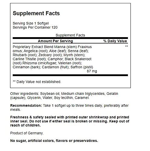 Boîte Pronatura Amers Suédois, effet vitalisant possible sans sucre.