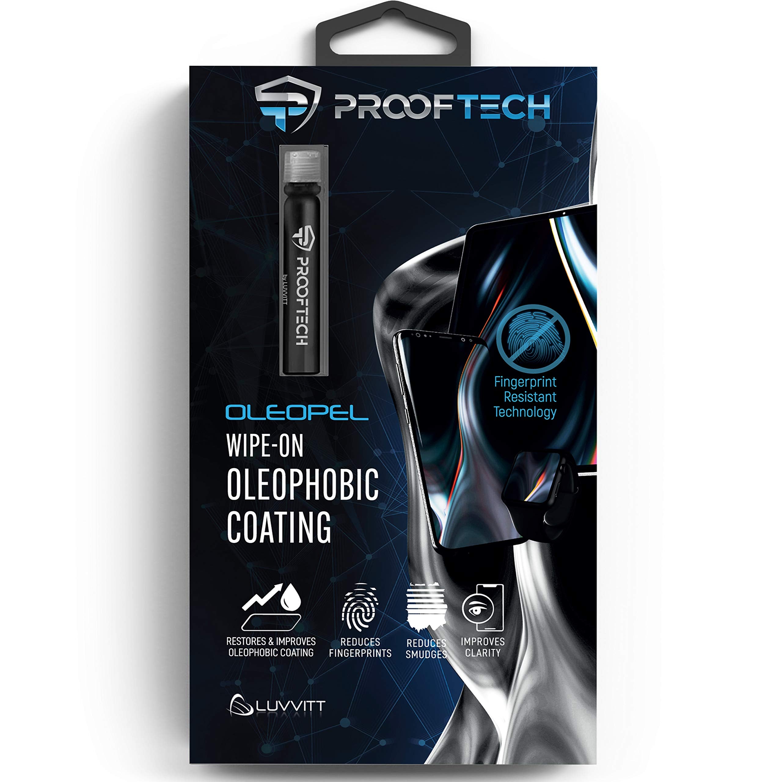 ProofTech OLEOPEL — bouteille du kit prête pour démarrer le traitement sur surface vitrée