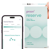 Proov Reserve boîte six tests FSH urinaire pour évaluation à domicile