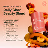 Proper Coraux Daily Glow composition et ingrédients clés pour la peau.