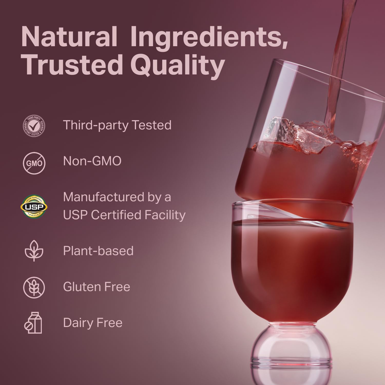 Proper Les Purples — prébiotiques et probiotiques soutenant l'équilibre intestinal potentiel.