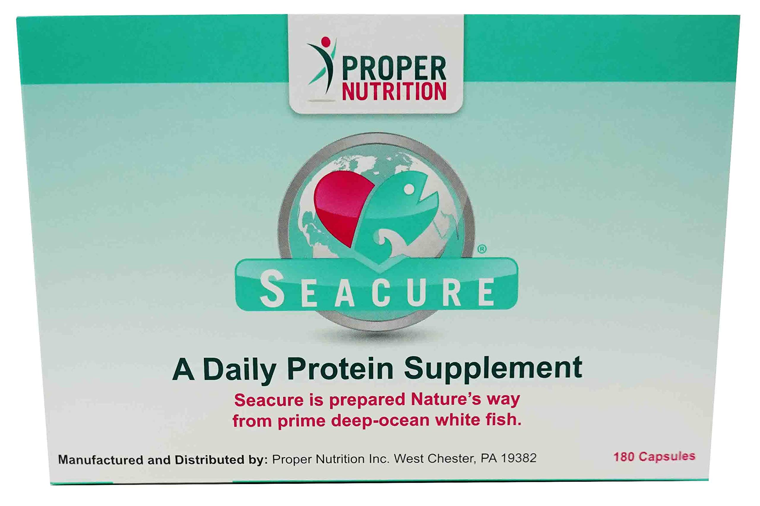 Seacure Proper Nutrition dans blister, pratique à transporter pour une prise quotidienne.