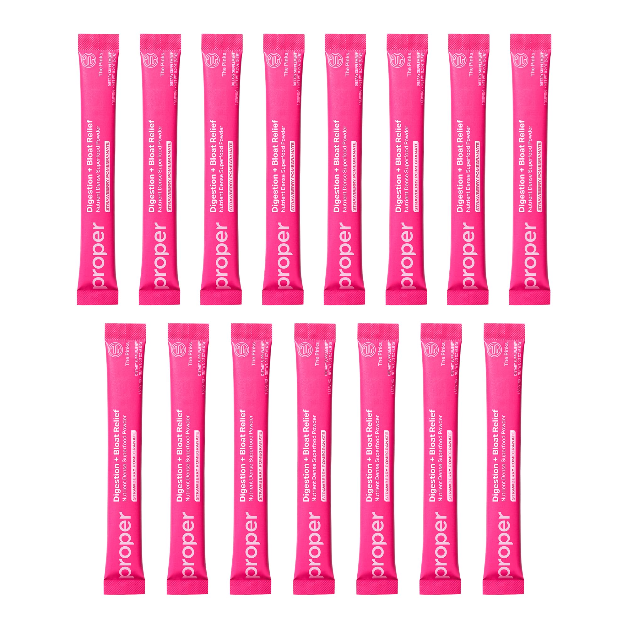 Proper Pinks doseur - mesure facile de la portion journalière.