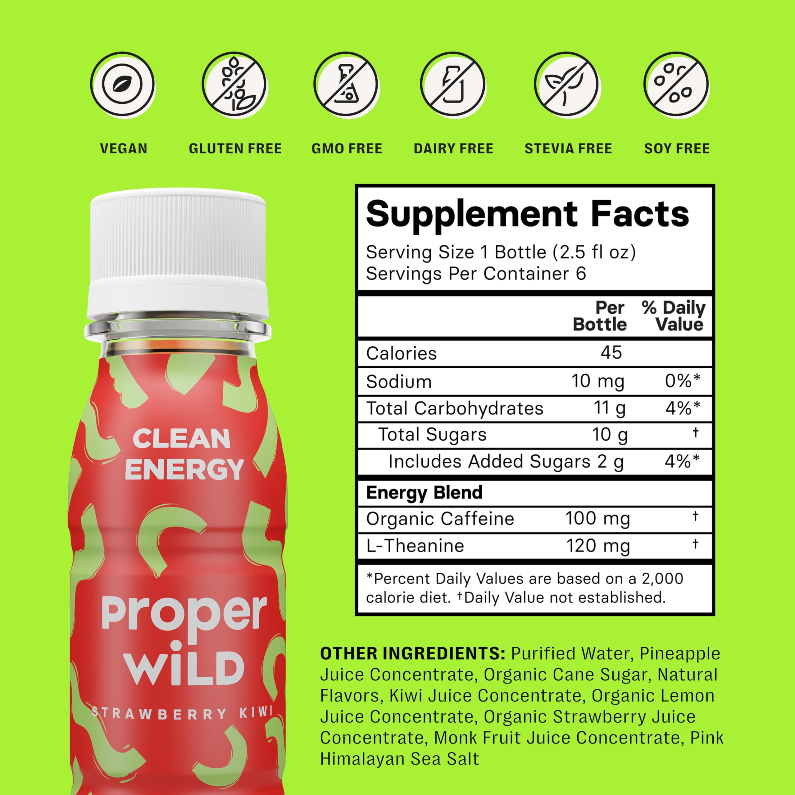 Proper Wild bouteille 75 ml: format pratique pour la journée