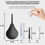 PropoDusche bulbe ergonomique et compact, facile à manipuler.