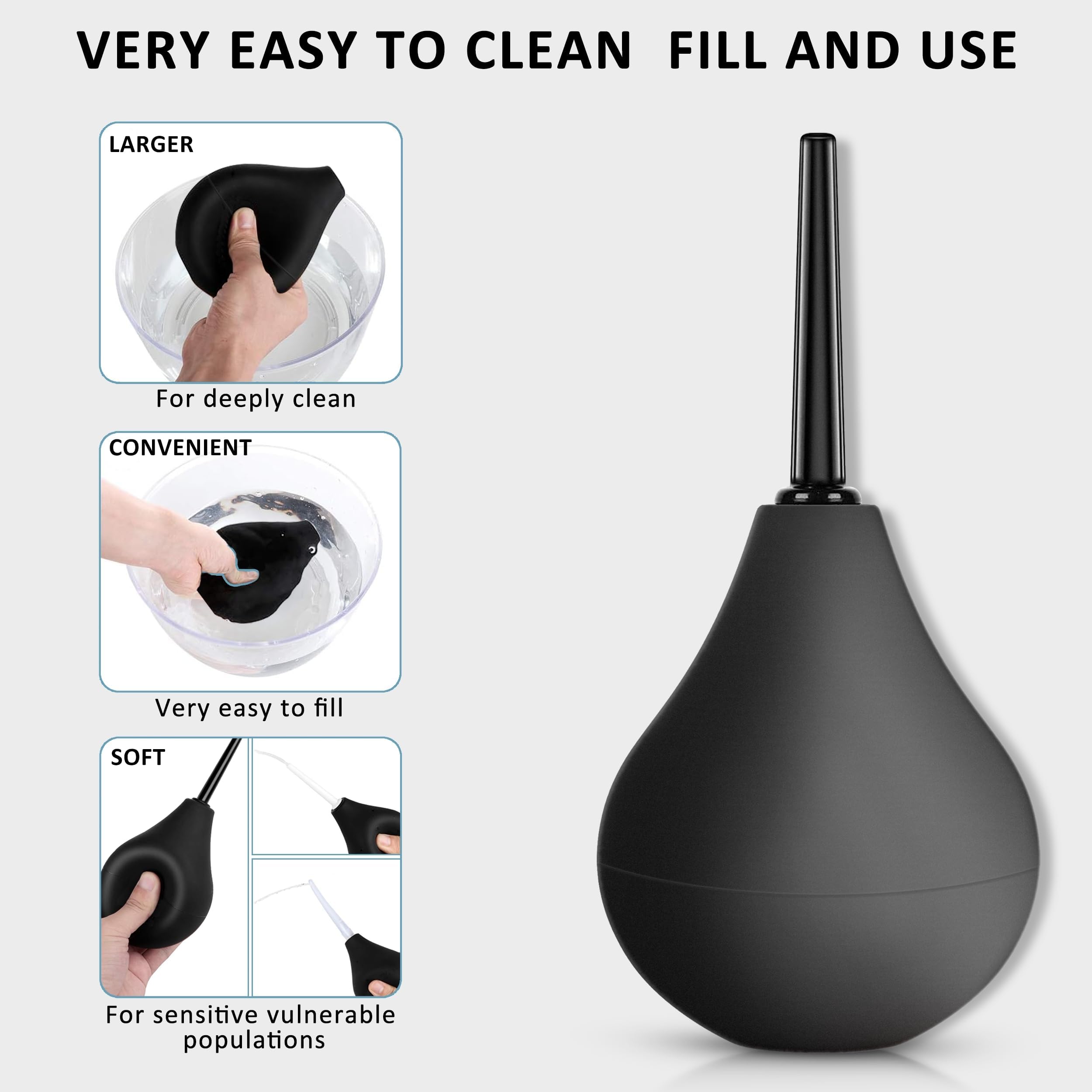 PropoDusche douche réutilisable, réduction des déchets et entretien simple.