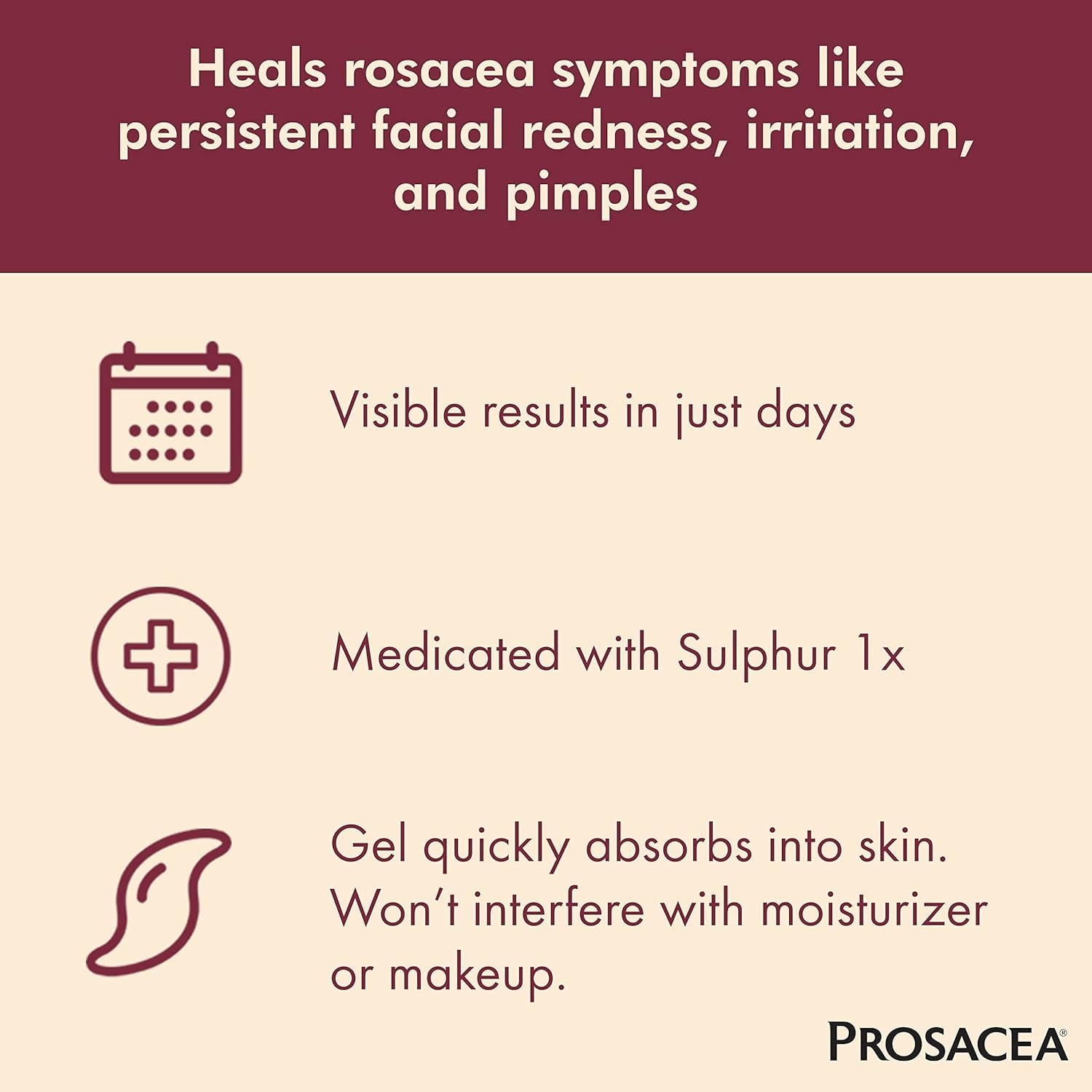 Prosacea gel aloe vera apaisant, douceur pour peau sèche et irritée