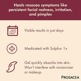Prosacea gel aloe vera apaisant, douceur pour peau sèche et irritée
