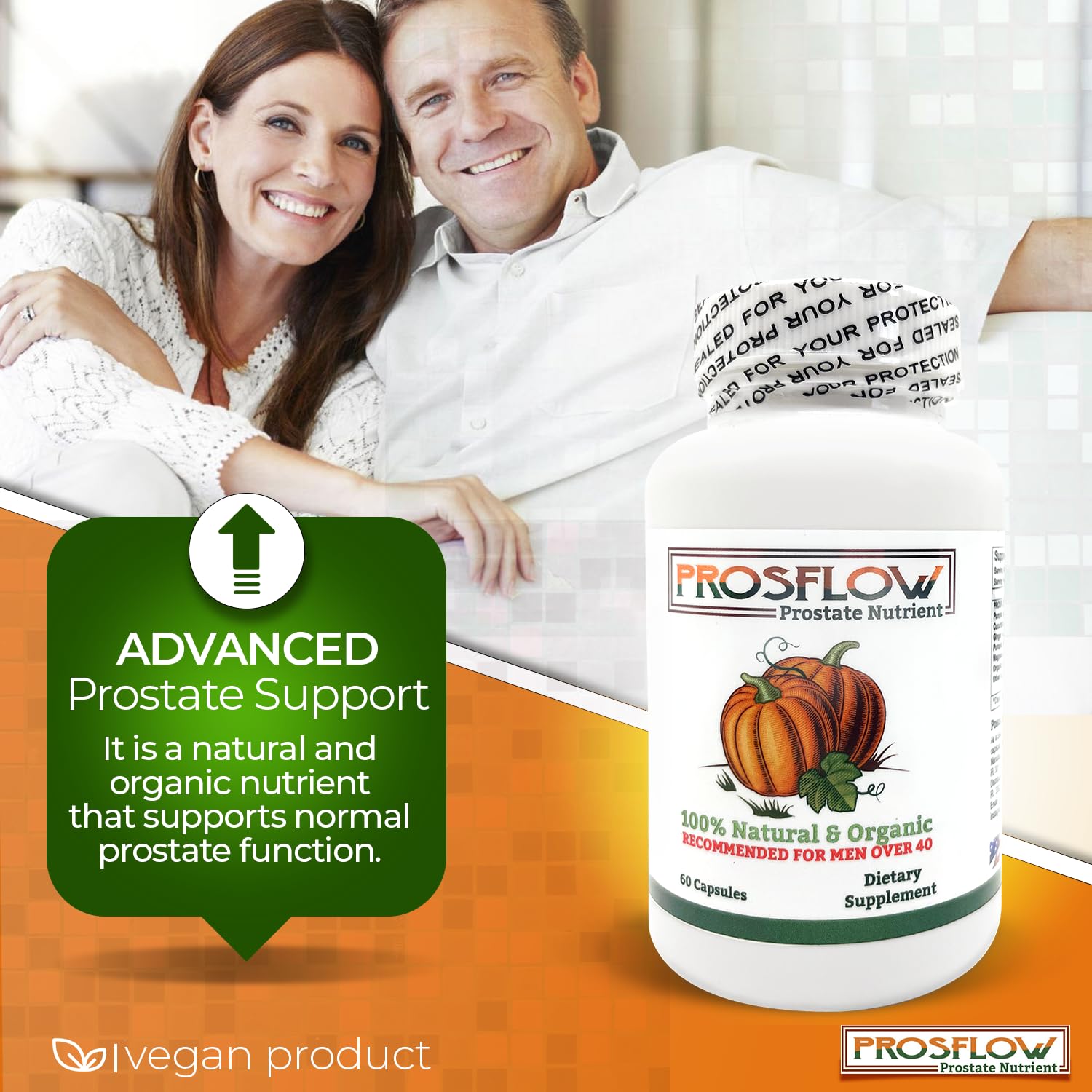 Prosflow Prostate Nutrient — certifications BPF garantissant qualité et traçabilité.