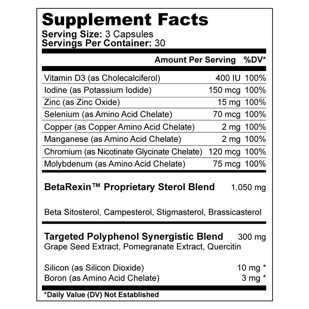 ProstaGenix — formulation bêta-sitostérol exclusive, source puissante.