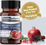 Prostaphytol bouteille et capsules sur table, soutien possible à un réveil plus reposé